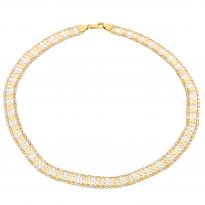 Zlatý dámsky náhrdelník K10.010.E3