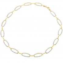 Zlatý dámsky náhrdelník K10.012.E3