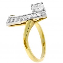 Zlatý dámsky prsteň K10.028.A1