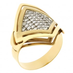 Zlatý dámsky prsteň K10.052.A1