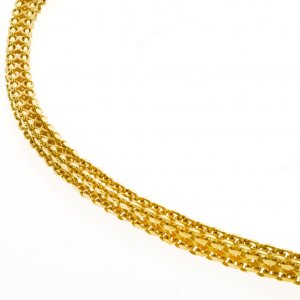 Zlatý dámsky náhrdelník K11.010.E1