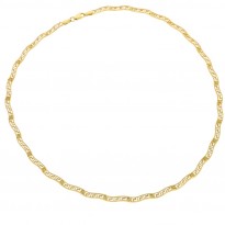 Zlatý dámsky náhrdelník K12.019.E1