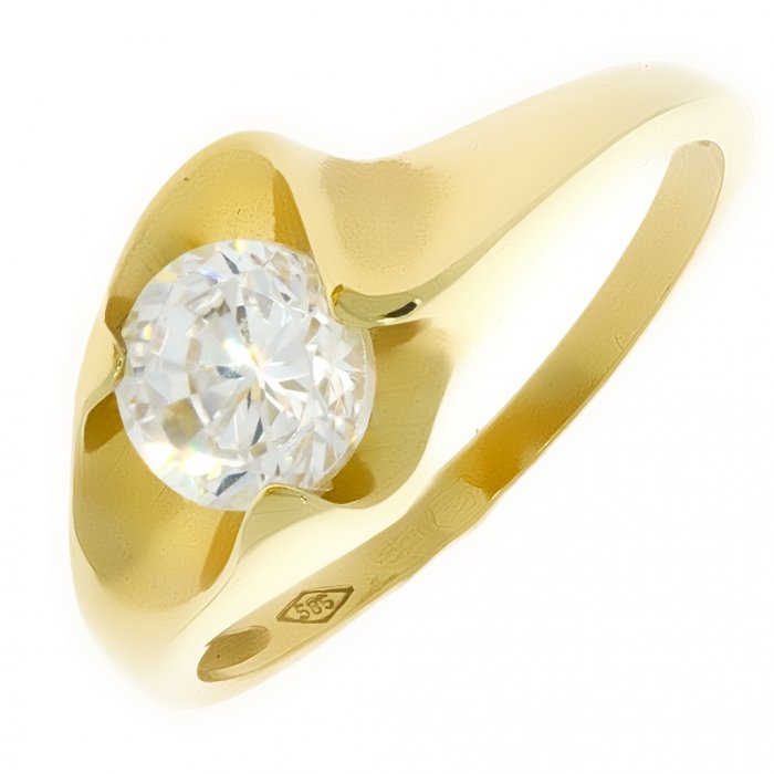 Zlatý dámsky prsteň K14.016.A1