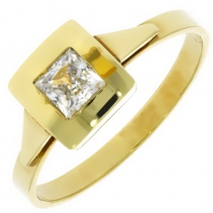 Zlatý dámsky prsteň K99.008.A1
