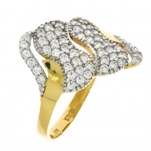 Zlatý dámsky prsteň K10.081.A1