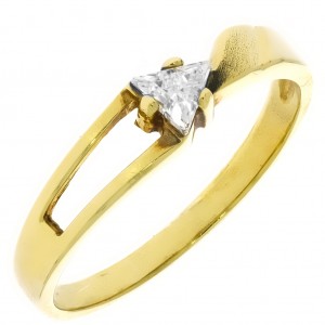 Zlatý dámsky prsteň K10.082.A1