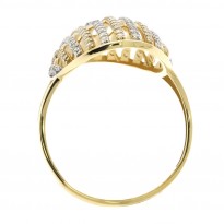Zlatý dámsky prsteň K12.072.A1