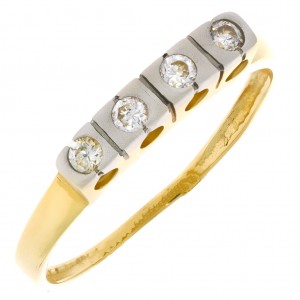 Zlatý dámsky prsteň K12.113.A1