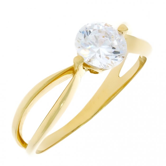 Zlatý dámsky prsteň K13.096.A1