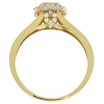 Zlatý dámsky prsteň K14.025.A1