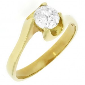 Zlatý dámsky prsteň K14.046.A1