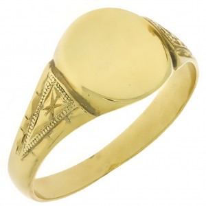 Zlatý pánsky prsteň K99.015.A1