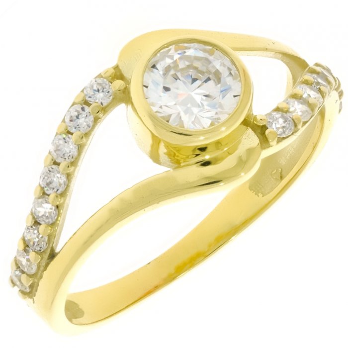 Zlatý dámsky prsteň K10.160.A1