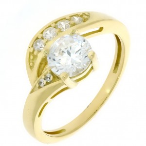Zlatý dámsky prsteň K10.245.A1