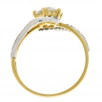 Zlatý dámsky prsteň K12.124.A1