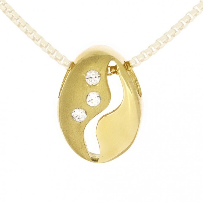 Zlatý dámsky prívesok K10.398.C1