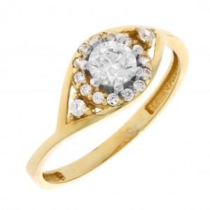 Zlatý dámsky prsteň K11.258.A1