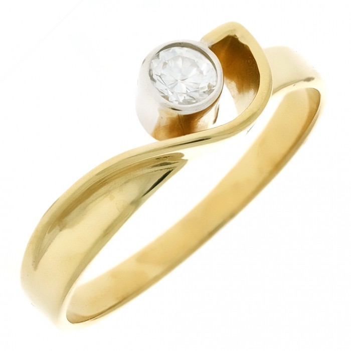 Zlatý dámsky prsteň K11.280.A1