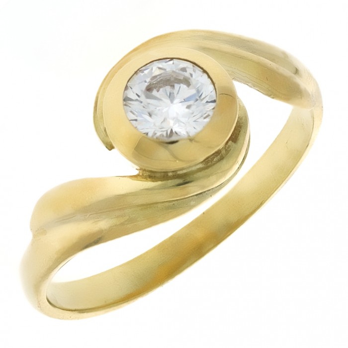 Zlatý dámsky prsteň K13.319.A1