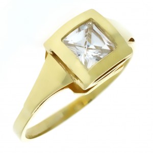 Zlatý dámsky prsteň K14.092.A1
