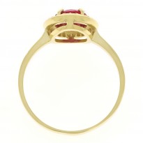 Zlatý dámsky prsteň K16.029.A1