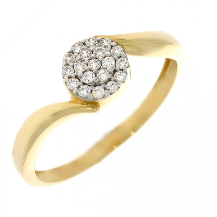 Zlatý prsteň K12.348.A1