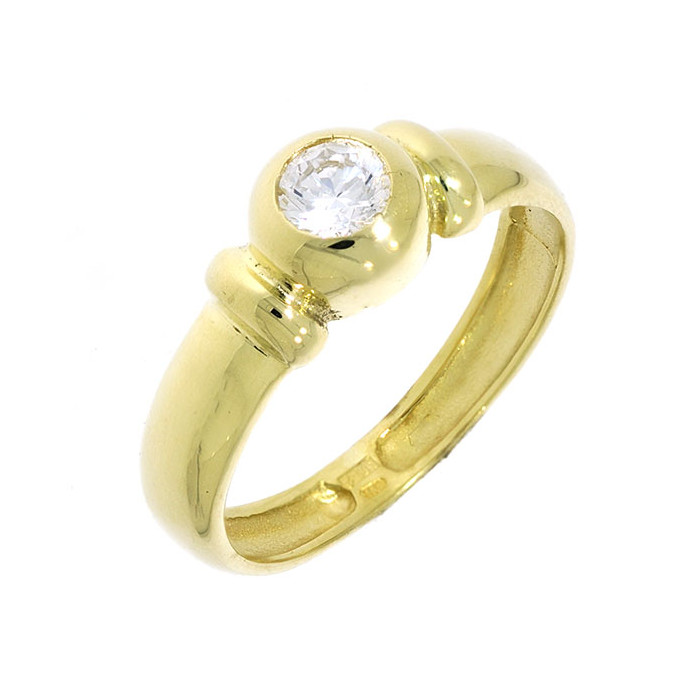 Zlatý dámsky prsteň K12.086.A1