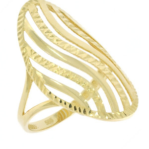 Zlatý dámsky prsteň K11.401.A1