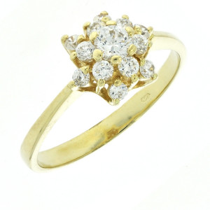 Zlatý dámsky prsteň K99.123.A1