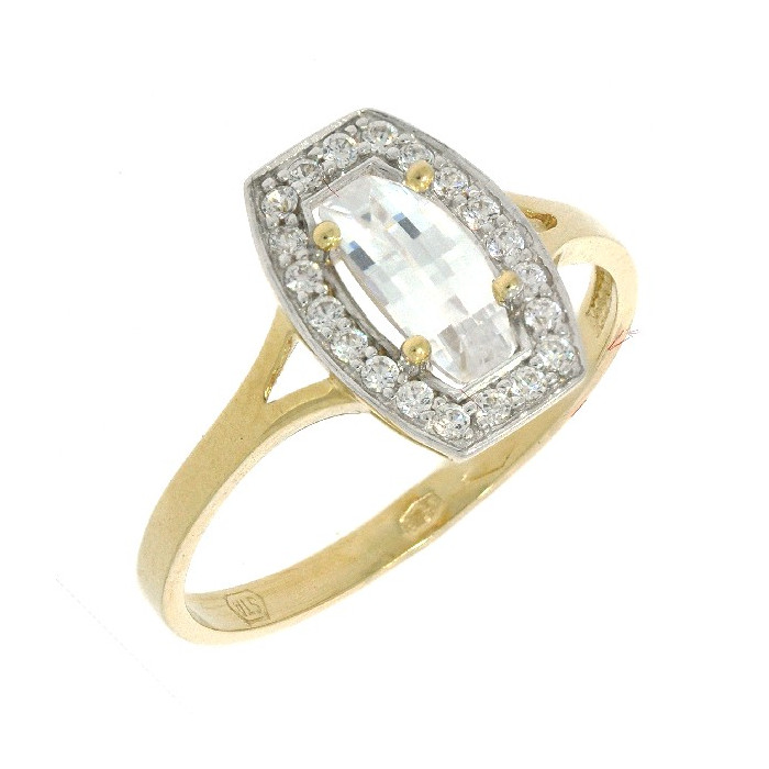 Zlatý dámsky prsteň K12.507.A1