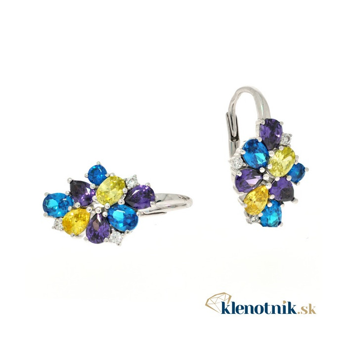 Zlaté dámske náušnice K36.001.B2