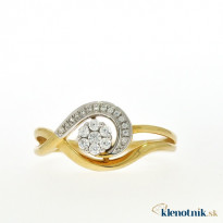 Zlatý dámsky prsteň K36.005.A2