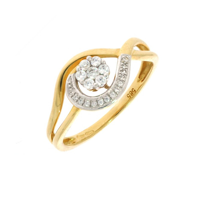 Zlatý dámsky prsteň K36.005.A2
