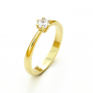 Zlatý dámsky prsteň KALEIA K01.005.A1