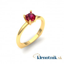 Zlatý dámsky prsteň LUZETTA K01.014.A1