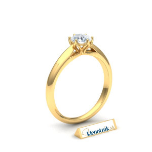 Zlatý dámsky prsteň GLORIA K01.021.A1B