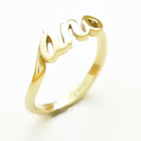 Zlatý dámsky prsteň ÁNO K07.001.A1