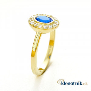 Zlatý dámsky prsteň CLEMENTINA K02.007.A1