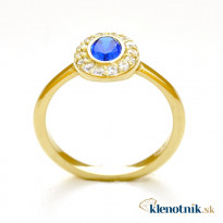 Zlatý dámsky prsteň CLEMENTINA K02.007.A1