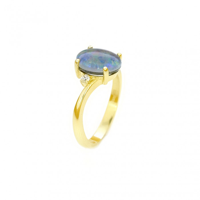 Zlatý dámsky prsteň OXANA K02.011.A1