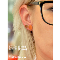 Zlaté dámske náušnice K07.013.B4 JULIANA (10 mm)