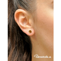 Zlaté dámske náušnice K07.014.B2 JULIANA (6 mm)