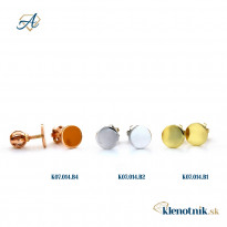 Zlaté dámske náušnice K07.014.B2 JULIANA (6 mm)