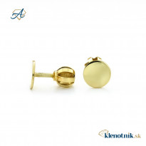 Zlaté dámske náušnice K07.014.B1 JULIANA (6 mm)