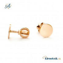 Zlaté dámske náušnice K07.014.B4 JULIANA (6 mm)