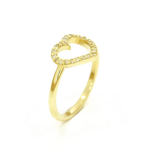 Zlatý dámsky prsteň AMY K04.004.A1B BRILIANTOVÝ