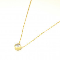 Zlatý dámsky náhrdelník DIANA K01.003.E1
