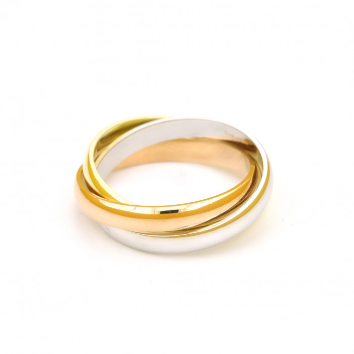 Zlatý dámsky prsteň TRINITY K07.003.A3