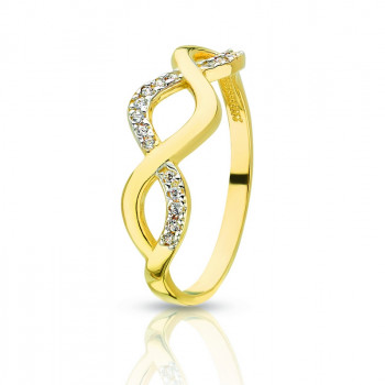 Zlatý dámsky prsteň K25.050.A1