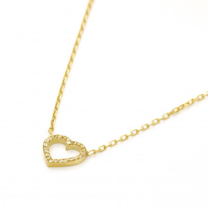 Zlatý dámsky náhrdelník AMY K04.004.E1